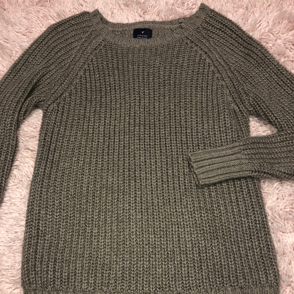 Jegging sweater
